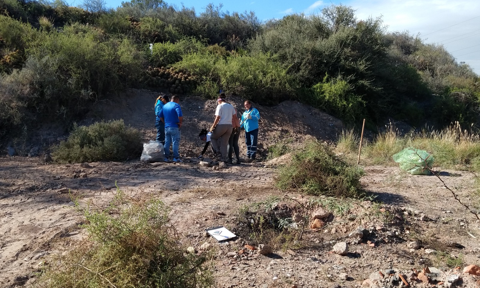 Pruebas de restauración activa en el Parque Deportivo de Montaña
