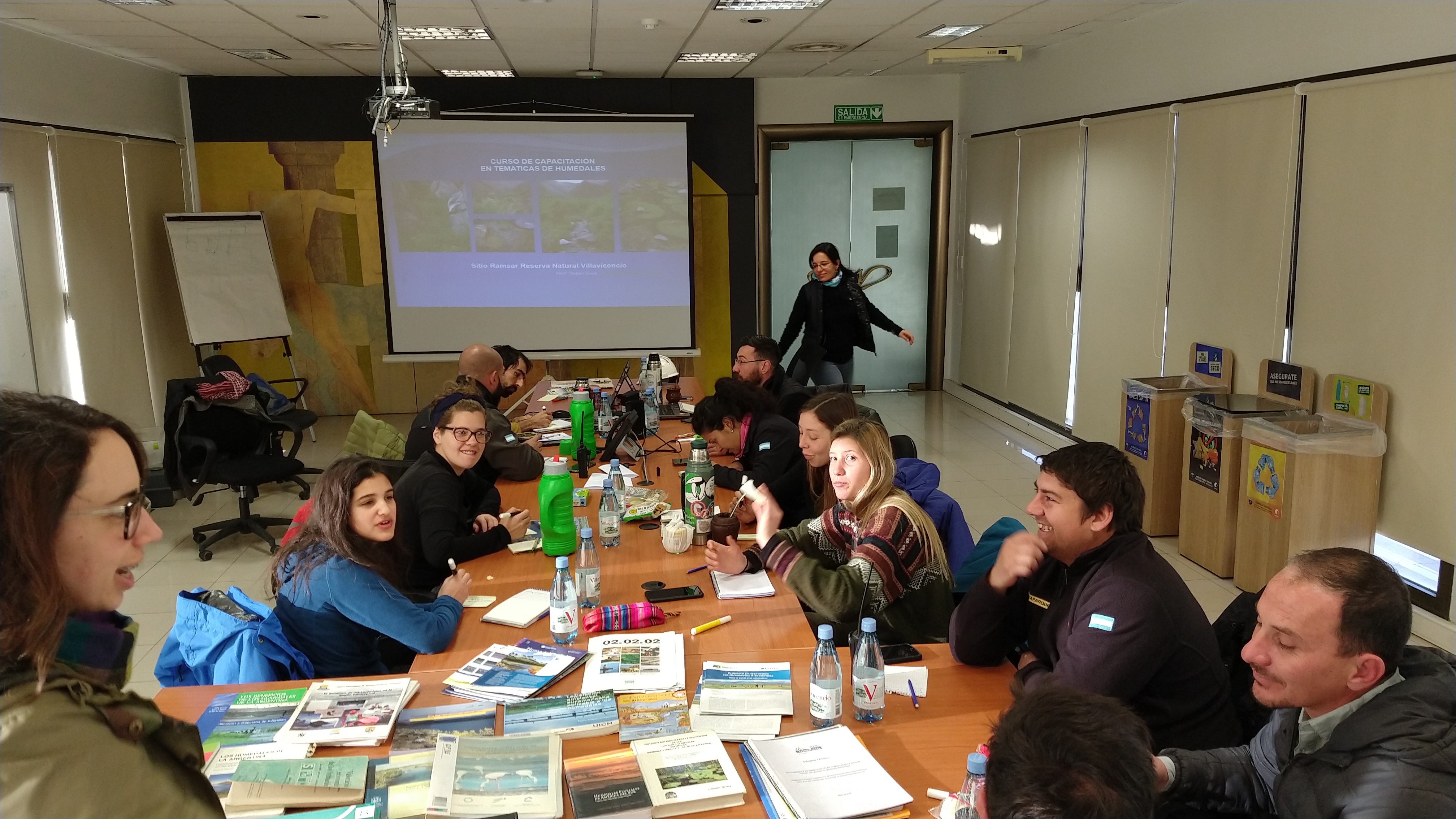 Curso de Capacitación en Temáticas de Humedales para Personal Técnico y Guardaparques, Reserva Natural Villavicencio (2019)